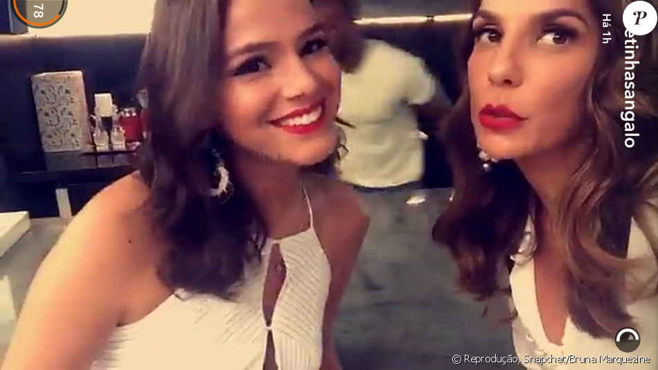 Bruna Marquezine grava 'SuperBonita' com Ivete Sangalo em Salvador: 'Lindeza'