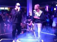 Neymar canta com Thiaguinho no palco de show em São Paulo. Vídeos!