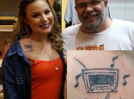 Ex-BBB Cacau homenageia o pai falecido com tatuagem: 'Nossa última dança'