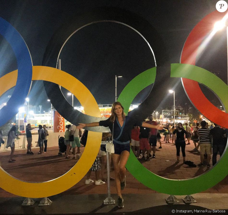Marina Ruy Barbosa visitou o Parque Olímpico com o noivo, Xande Negrão