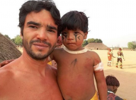 Caio Blat, após 'Liberdade', participa de ritual indígena nas férias: 'Emoção'