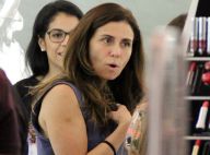 Giovanna Antonelli vai ao shopping sem maquiagem e se diverte fazendo compras