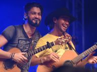 Mariano, da dupla com Munhoz, faz 1º show após acidente no 'Saltibum'. Fotos!