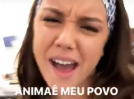 Vestida de Marina, da novela 'A Lei do Amor', Alice Wegmann solta a voz. Vídeo!