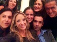 Ticiane Pinheiro janta pizza na casa de Faustão com o namorado, Cesar Tralli