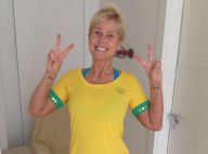 Xuxa exibe fotos de sua torcida pela Seleção com Junno Andrade, Sasha e amigos