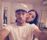 Bruna Marquezine visita Neymar e deixa a casa do craque de helicóptero