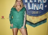 Marília Mendonça elege macaquinho verde com renda para show em Petrolina. Fotos!