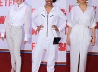 Fernanda Vasconcellos e mais atrizes apostam em looks brancos para pré-estreia