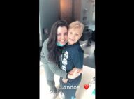 Carol Dantas mostra Davi Lucca colocando aparelho: 'Está empolgado'. Vídeo!