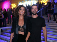Juliana Paes, com lingerie à mostra, curte Baile da Favorita com marido. Fotos!