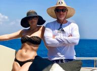 De biquíni, Angélica exibe barriga definida em foto de viagem: 'Saudade do sol'