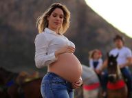 Prestes a dar à luz Dom, Thyane Dantas deixa barriga de fora: 'Momentos felizes'