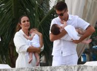 Ivete Sangalo comemora 1° ano das filhas gêmeas com festa havaiana. Fotos!