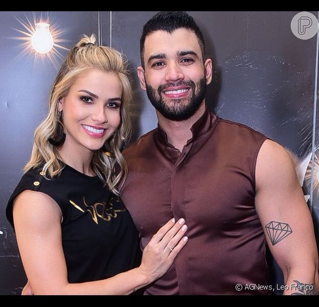 Gusttavo Lima Sem Camisa E Andressa Suita Exibem Corpos Definidos