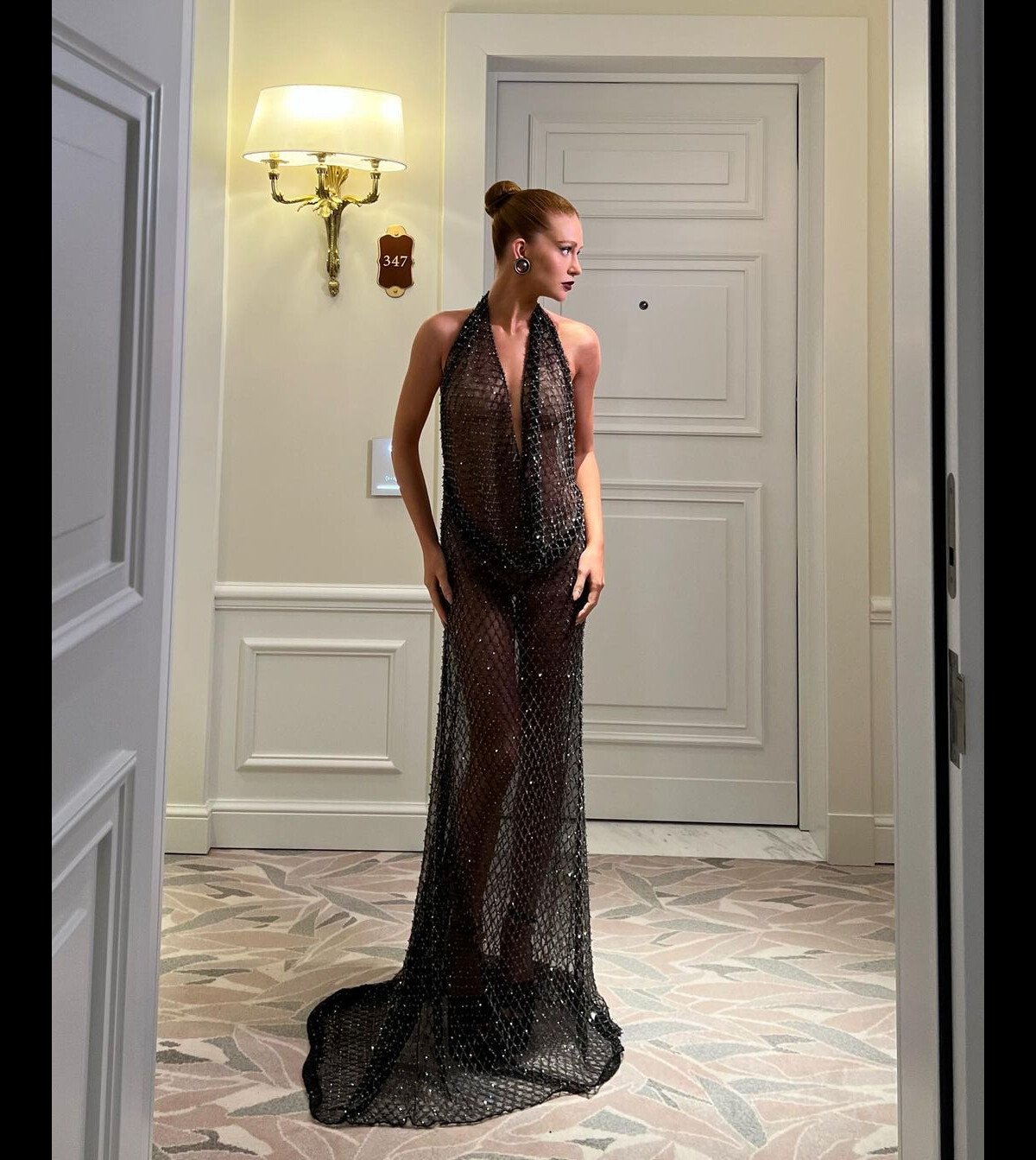 Foto Marina Ruy Barbosa Elegeu Vestido De Peter Dundas Tecido