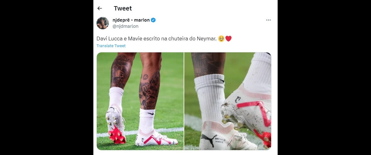 Foto Atitude De Neymar Foi Elogiada Pelos F S Purepeople