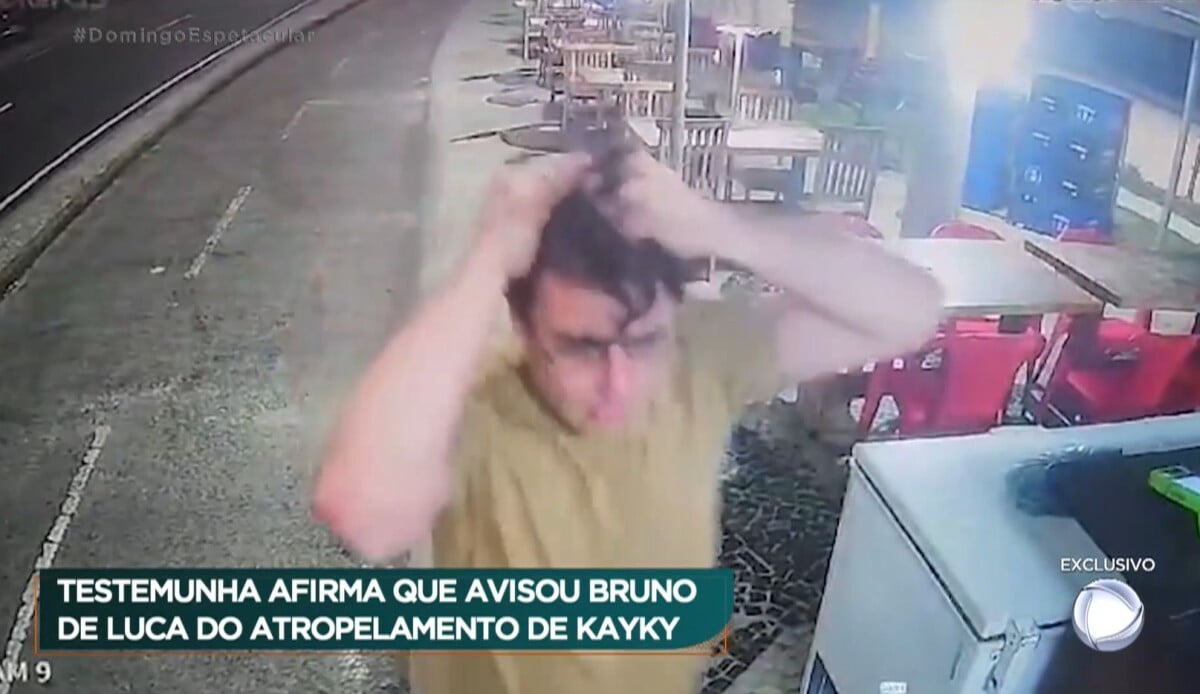 Foto Bruno De Luca Reagiu Desespero Ao Atropelamento De Kayky