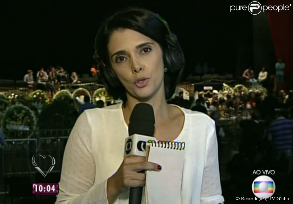 Renata Costa, repórter da afiliada da TV Globo em Goiás, também cometeu gafe na cobertura da morte de Cristiano Araújo ao falar do anel de compromisso que Allana Moraes, namorada do sertanejo, havia ganho, e que levou para joalheria, quando notou que a aliança não ficou boa: 'A Alana disse que tinha que ser igualzinho, porque me apaixonei por aquele anal'
