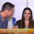 Anitta acrescentou, de forma bem-humorada: 'Acho que depois desse tempo vai vingar alguma coisa'