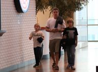 Angélica e Luciano Huck vão ao cinema com os filhos em shopping no Rio