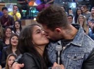 Lucas Lucco beija fã no 'Altas Horas': 'No meu caso, beijo técnico não existe'
