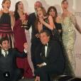 Elenco de 'Império' comemora o troféu de Melhor Novela no Emmy Internacional, o Oscar da TV mundial
