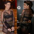 Fernanda Paes Leme caprichou na transparência com um vestido de Helô Rocha