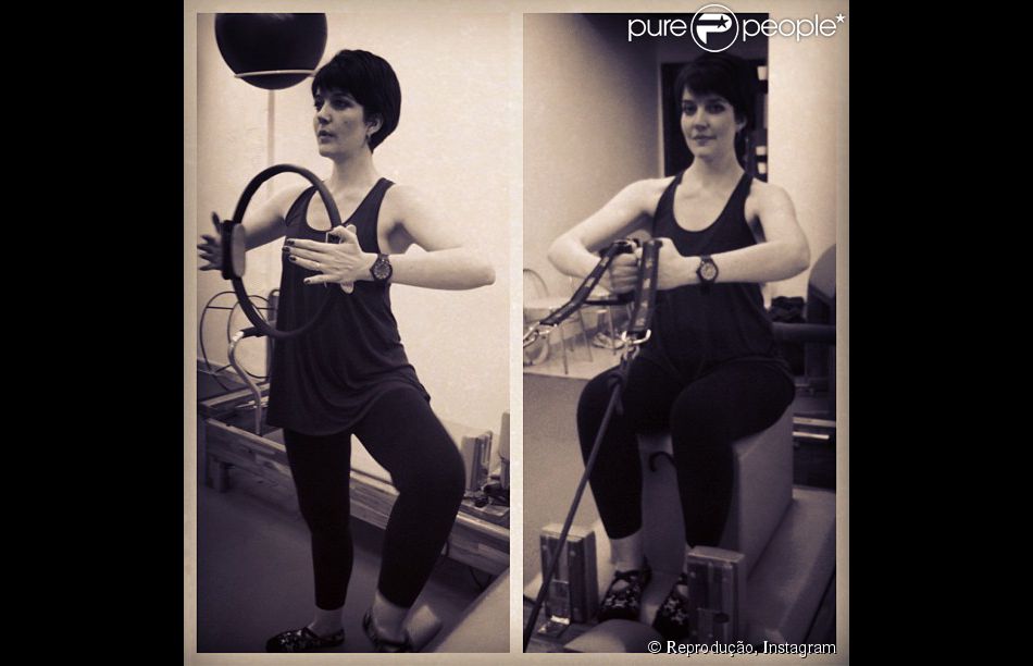 Para manter o corpo mesmo durante a gravidez, Larissa Maciel pratica pilates e cuida da alimentação, mas avisa: 'Não estou nem um pouco neurótica com isso'