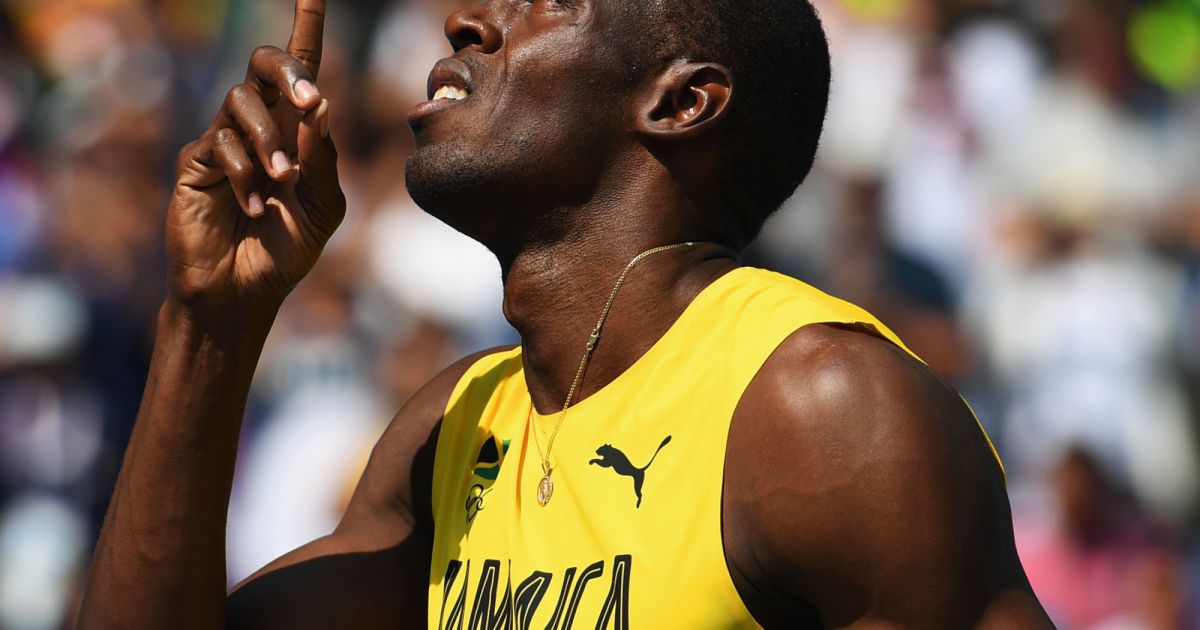 Fen Meno Do Atletismo Usain Bolt Que J Ganhou Medalha De Ouro Na