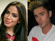 Zac Efron e Anitta não se beijaram em festa, dizem amigos à colunista