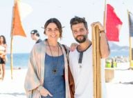 Bruno Gagliasso e Giovanna Antonelli gravam 'Sol Nascente' em praia do RJ. Fotos