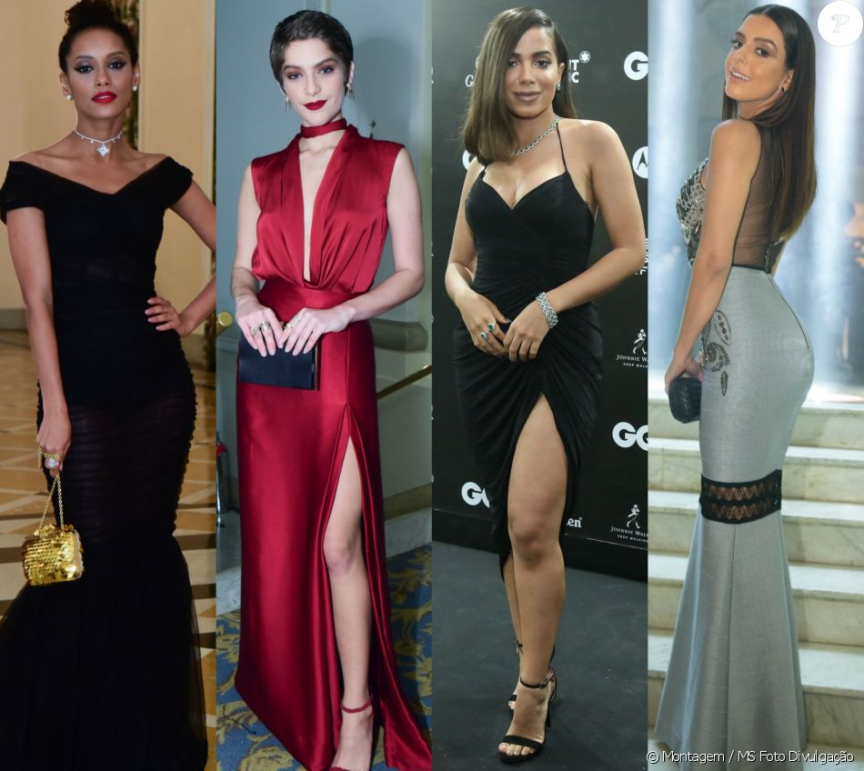 Veja os looks das famosas no prêmio 'GQ Men of the Year', no Copacabana Palace, em 1º de dezembro de 2016