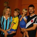 Fernanda Lima e Rodrigo Hilbert festejam aniversário de 6 anos dos gêmeos no RJ