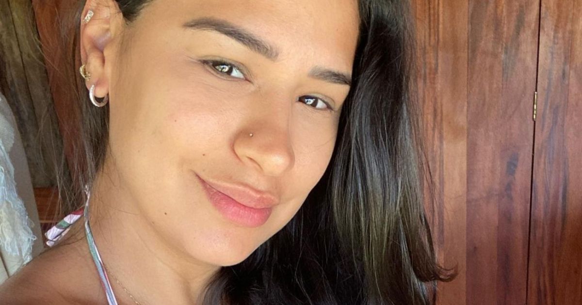 Corpo de Simone: irm de Simaria faz foto de biquni na gravidez. ‘Barrigo’