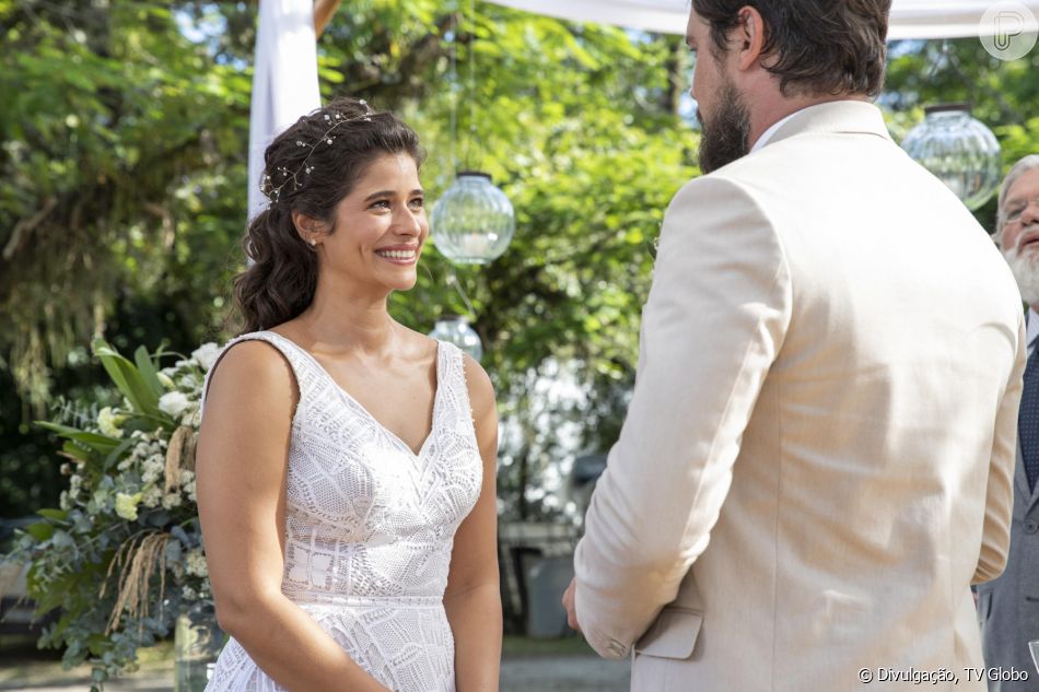 Casamento Candoca Usa Vestido De Noiva Rom Ntico Para Casar Jos