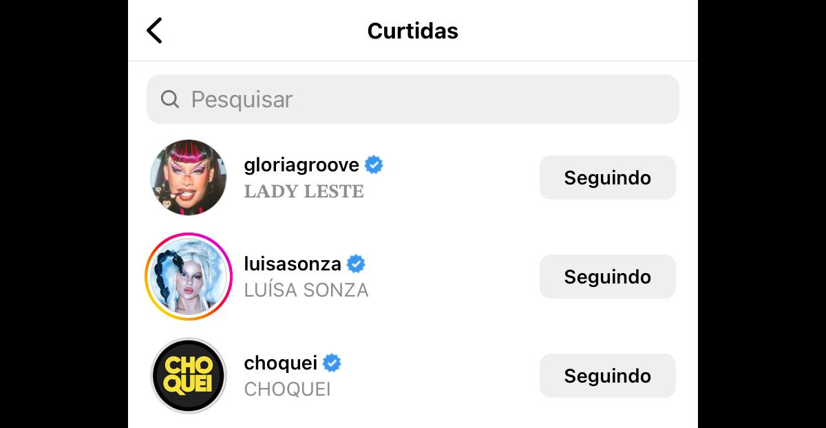 Foto Luisa Sonza Foi Uma Das Internautas Que Deu Like Nas Fotos De