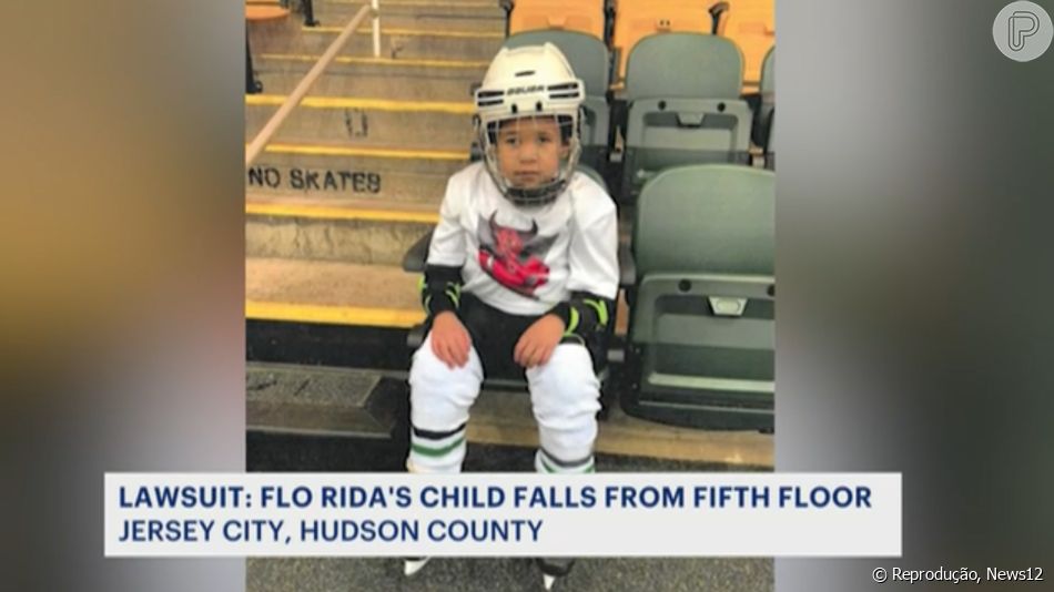 Tragédia filho do rapper Flo Rida criança de 6 anos cai do quinto