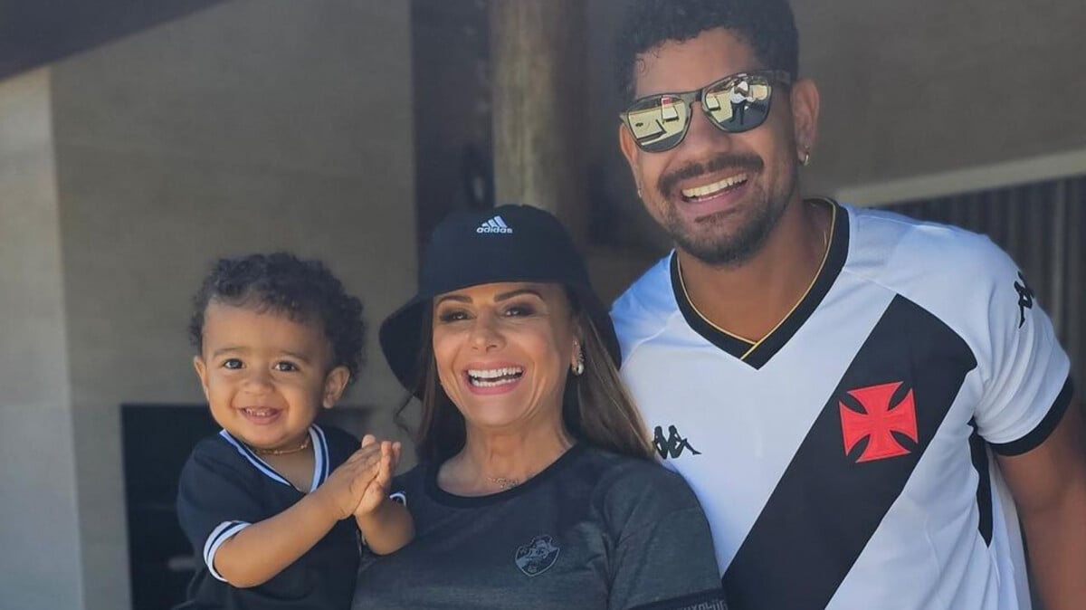 Foto Filho De Viviane Araujo E Guilherme Milit O Foi Para A Creche