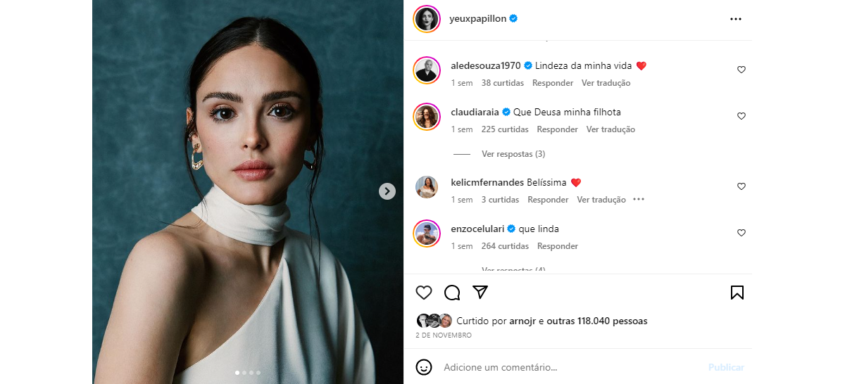 Foto Isabelle Drummond E Enzo Celulari Ganharam Torcida Forte Ap S Um