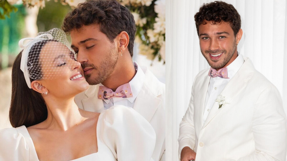 Foto O detalhe que ninguém viu em look no casamento de Larissa Manoela