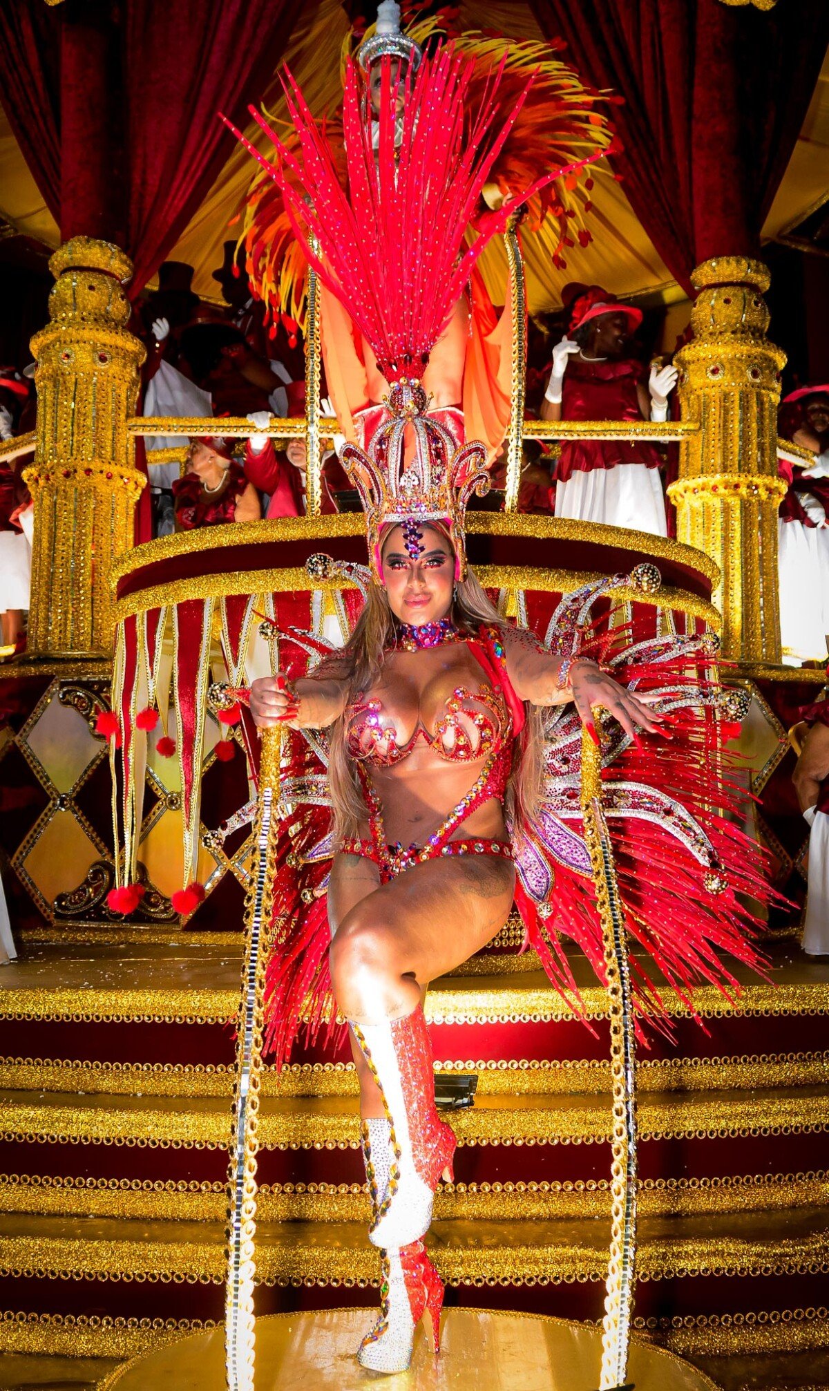 Foto Rafaella Santos No Carnaval Do Salgueiro Desfilou Em Um Dos