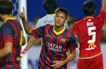 Neymar desembarca na Malásia para último amistoso do Barcelona na Ásia