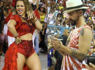Viviane Araújo é fotografada pelo noivo, Radamés, em esquenta para o Carnaval