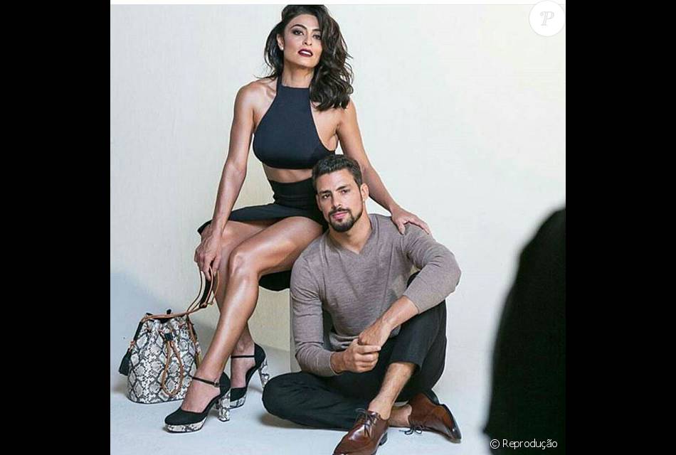 Cauã Reymond e Juliana Paes são elogiados por fãs. Atores participaram de um ensaio fotográfico