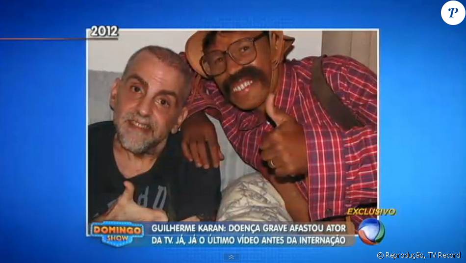 Guilherme Karan está internado há mais de um ano no Hospital Naval Marcílio Dias, no Rio de Janeiro
