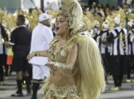 Paloma Bernardi usa fantasia de R$ 70 mil em estreia como rainha de bateria