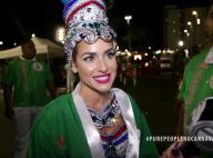 Monique Alfradique desconversa sobre ser rainha de bateria. Vídeo!
