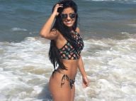 Ex-BBB Munik Nunes posa de biquíni e comemora: 'Hoje entrei no mar'