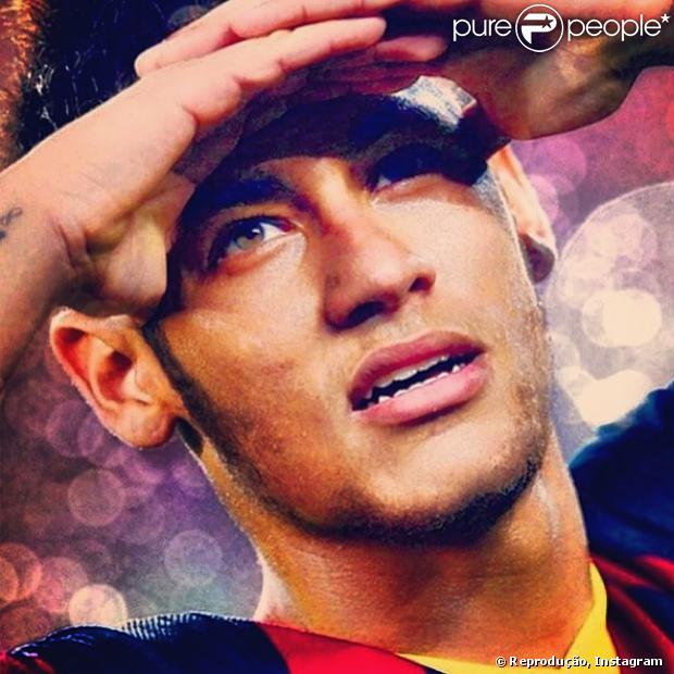 Neymar posta texto enigmático sobre o amor em sua conta no Instagram nesta quarta-feira, 18 de dezembro de 2013